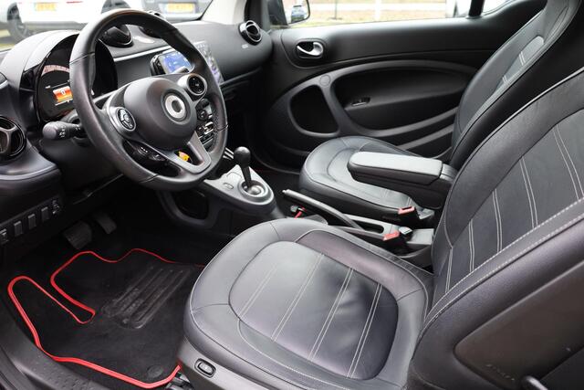 Smart FORTWO cabrio EQ prime 18 kWh LEER CARPLAY STOELVERW. NAVI AIRCO CLIMA CRUISE LMV