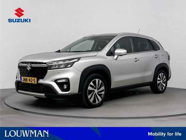 Suzuki S-Cross 1.4 Boosterjet Style Smart Hybrid | Elektrisch glazen panorama-dak | 360° Camera | Stoelverwarming | Parkeersensoren | Half lederen bekleding |