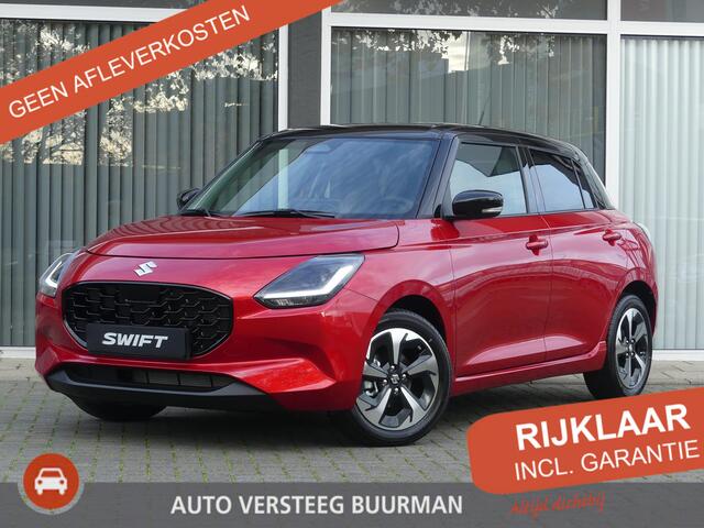 Suzuki SWIFT 1.2 Style Smart Hybrid Nieuw uit voorraad leverbaar, 6 jaar fabrieksgarantie,