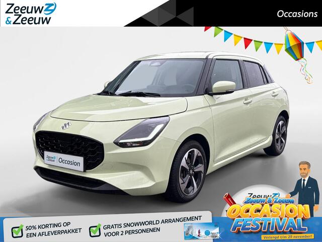 Suzuki SWIFT 1.2 Style Smart Hybrid | LMV | NAVI | DRAADLOOS APPLE CARPLAY | STOELVERWARMING | GARANTIE 2028