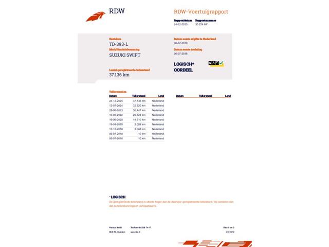 Suzuki SWIFT 1.2 Select |NAP |Automaat|Navi|Stoelverwarming