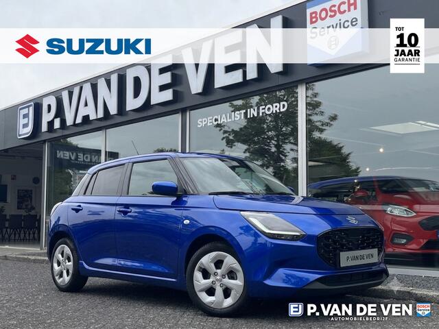 Suzuki SWIFT 1.2 Select Smart Hybrid CVT Automaat | Meerdere kleuren beschikbaar | ¤1.600,- voordeel | Adapt. Cruise | Camera | Stoelverwarming | 16'' | Dodehoek | Carplay/Android Auto | Smart Entry |