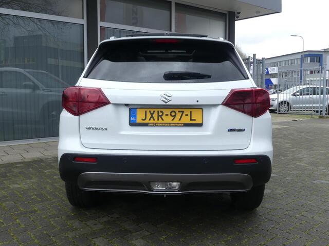 Suzuki VITARA 1.5 Hybrid Style Automaat Panorama dak, Pearl White, Carplay, Android Auto, Navi, Camera, adaptive Cruise
