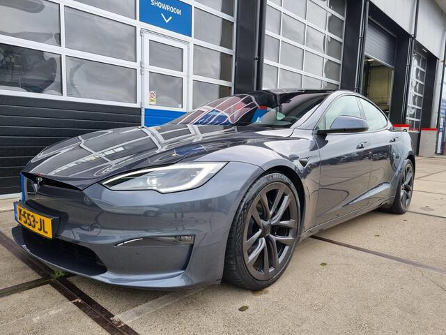 Tesla MODEL S Longe Range / 21" Arachnid / Enhanced Autopilot 4.0 / BTW auto / Creme Premium Interieur
