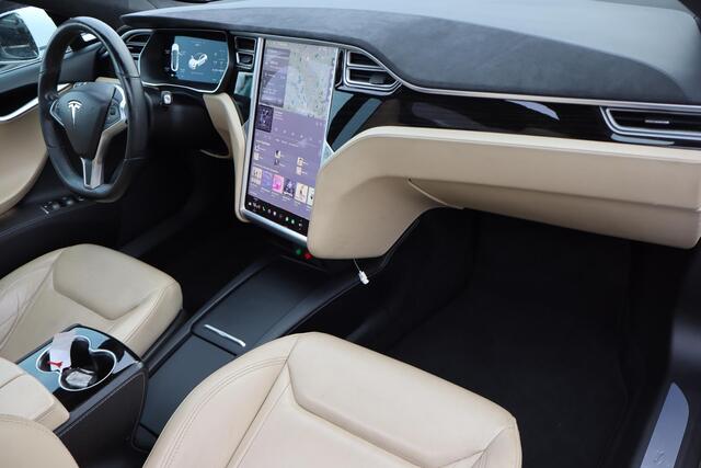 Tesla MODEL S 90D Performance Cruise control, Navigatie, 360 camera, Schuif- kanteldak, Cold weather pakket