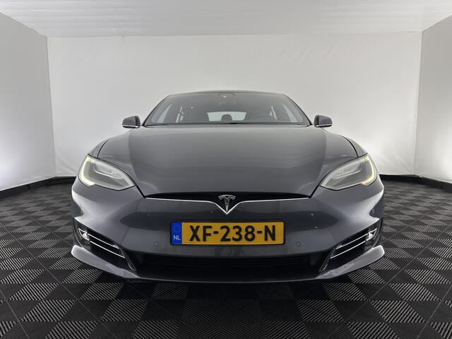Tesla MODEL S 75D Base [ 3-Fase-17kW ] {SOH-85%} (INCL.BTW) Aut. *PANO-WINDOW | AUTO-PILOT | LEATHER | CCS-FASTLOADER | FULL-LED | NAVI-FULLMAP | KEYLESS | MEMORY-PACK | HEATED-COMFORTSEATS | DIGI-COCKPIT | 19"ALU*