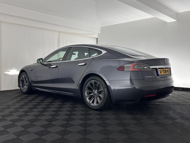 Tesla MODEL S 75D Base [ 3-Fase-17kW ] {SOH-85%} (INCL.BTW) Aut. *PANO-WINDOW | AUTO-PILOT | LEATHER | CCS-FASTLOADER | FULL-LED | NAVI-FULLMAP | KEYLESS | MEMORY-PACK | HEATED-COMFORTSEATS | DIGI-COCKPIT | 19"ALU*