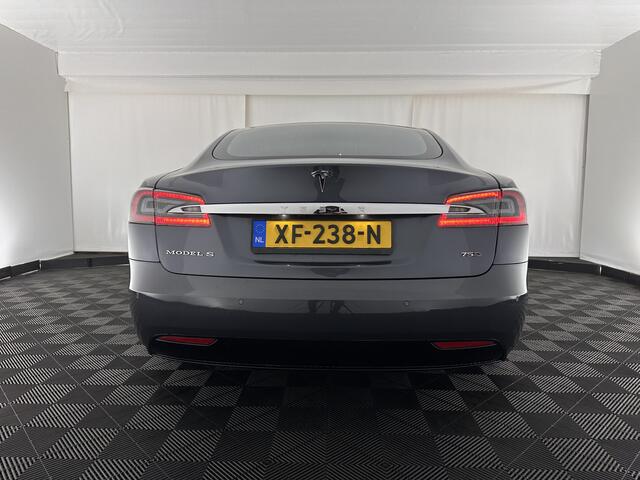 Tesla MODEL S 75D Base [ 3-Fase-17kW ] {SOH-85%} (INCL.BTW) Aut. *PANO-WINDOW | AUTO-PILOT | LEATHER | CCS-FASTLOADER | FULL-LED | NAVI-FULLMAP | KEYLESS | MEMORY-PACK | HEATED-COMFORTSEATS | DIGI-COCKPIT | 19"ALU*