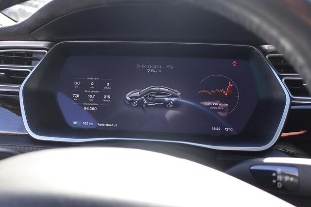 Tesla MODEL S 75D Base SOH 89% | Elek panoramadak | Climate Pack | Premium Pack