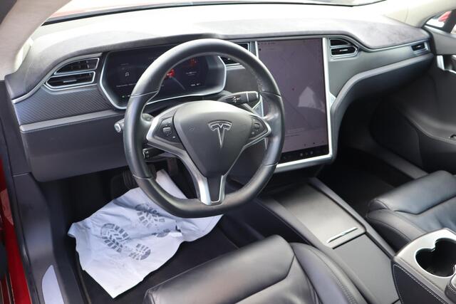 Tesla MODEL S 100D Autopilot computer 2.0, Panoramadak, Cruise control, CCS- adapter is ingeschakeld,