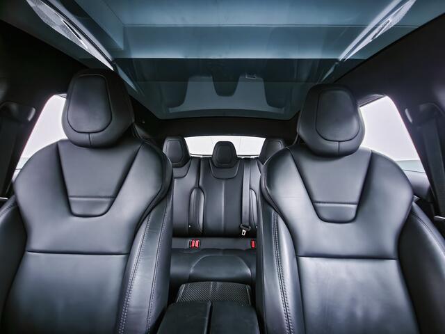 Tesla MODEL S 100D Ludicrous+ Performance 750pk/970nm AeroPack Panoramadak, Alcantara hemel, Carbon, Autopilot