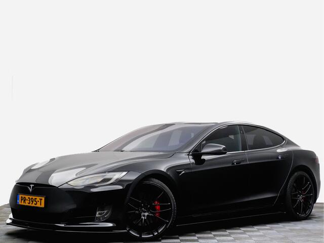 Tesla MODEL S 100D Ludicrous+ Performance 750pk/970nm AeroPack Panoramadak, Alcantara hemel, Carbon, Autopilot