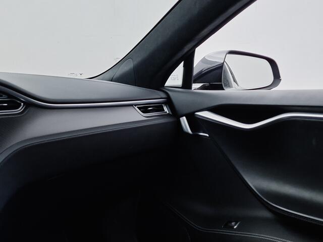 Tesla MODEL S 100D Ludicrous+ Performance 750pk/970nm AeroPack Panoramadak, Alcantara hemel, Carbon, Autopilot