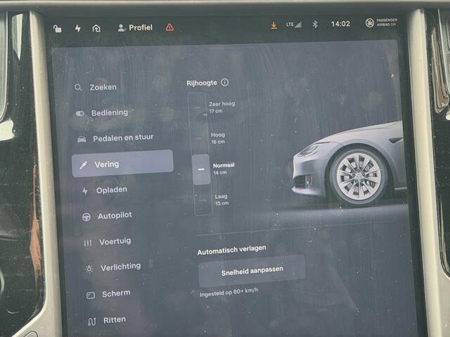 Tesla MODEL S 75D Base SOH 89%, Panoramadak, Luchtvering, 2x Laders, Fase 2.5