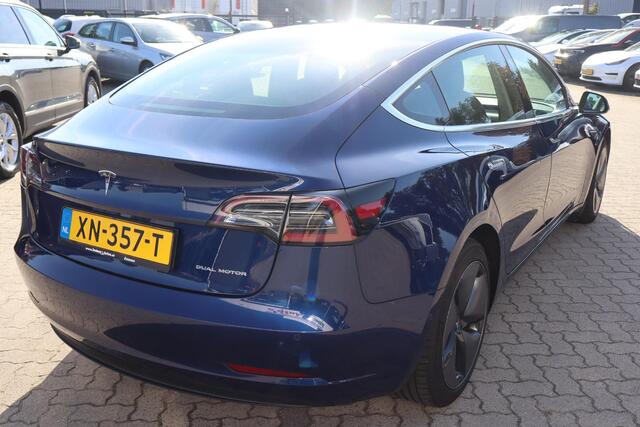 Tesla Model 3 Long Range AWD 75 kWh Autopilot, Lederen interieur, Stoelverwarming, Panoramadak, 360 camera, Zie foto's!