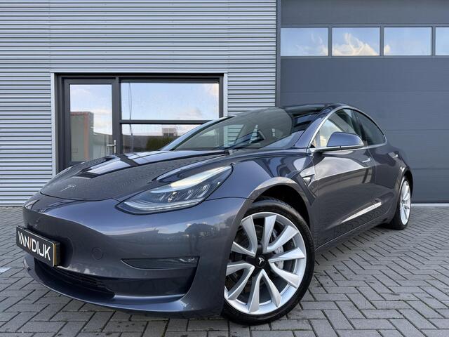 Tesla Model 3 Long Range AWD 75 kWh SOH 88.8% ?Full Self Driving ?Panoramadak ?Vol Leder ?360º Camera ?Stoelverwarming ?Autopilot ?Origineel NL