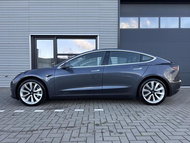Tesla Model 3 Long Range AWD 75 kWh SOH 88.8% ?Full Self Driving ?Panoramadak ?Vol Leder ?360º Camera ?Stoelverwarming ?Autopilot ?Origineel NL