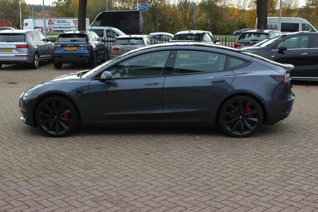 Tesla Model 3 Performance AWD 75 kWh / Autopilot / Panoramadak / Camera / Leder / 20'' / Leder / Premium Audio