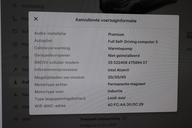 Tesla Model 3 Long Range AWD 75 kWh SOH 91,9%, Stoel- en stuurverwarming, Lederen interieur, Autopilot computer 3, 360 Camera