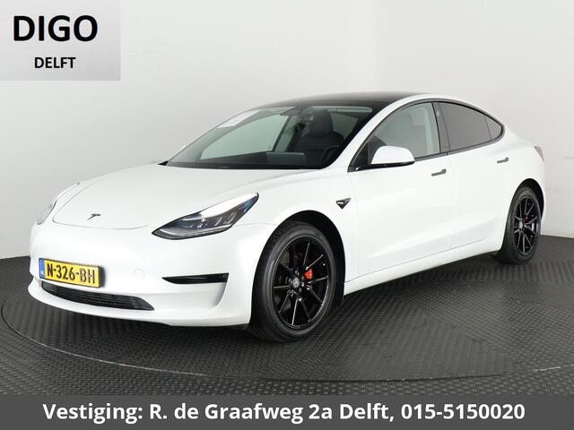 Tesla Model 3 Long Range AWD 75 kWh (351 PK) 500 km actieradius | ACCU 90% | Navigatie | Panoramadak | Stoelverwarming | Leder |