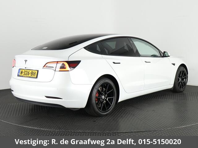 Tesla Model 3 Long Range AWD 75 kWh (351 PK) 500 km actieradius | ACCU 90% | Navigatie | Panoramadak | Stoelverwarming | Leder |