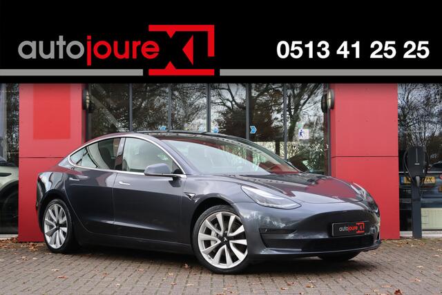 Tesla Model 3 Long Range AWD 75 kWh | Origineel NL | Marge | Trekhaak | Panoramadak | Camera | Leder |