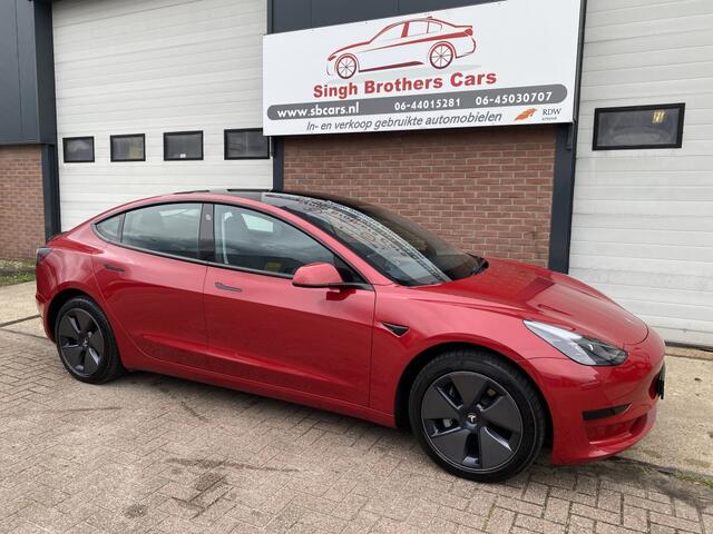 Tesla Model 3 Stnd+RWD 60kWh NAP GARANTIE TERKHAAK INRUIL MOG!!!