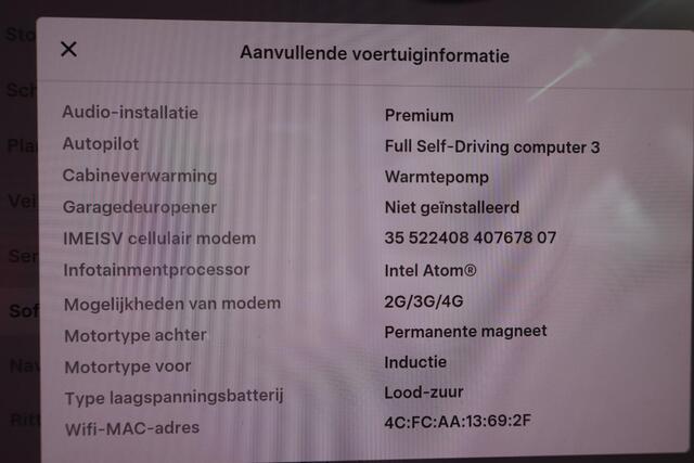 Tesla Model 3 Long Range AWD 75 kWh 91,6% SOH, BTW Auto, Warmtepomp, 3060 Camera, Lederen interieur, Stoel- en stuurverwarming, BTW Auto