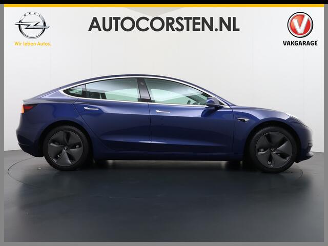 Tesla Model 3 RWD Plus 325PK SOH 93% Lmv 18" AutoPilot FSD-3 Leder Pano-dak Adaptive-Cruise Camera's Elektr.-Stuur+Stoelen+Spiegels+Geheugen+Easy-Entry+Verwarmde stoelen Park assistent Pdc WIFI Lane-Assist Speed-Assist Navi LED Comfortstoelen ACC DAB Voorverwarmen inte