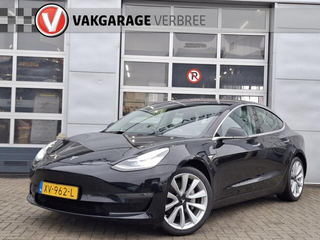 Tesla Model 3 Long Range AWD 75 kWh | Navigatie | LM Velgen 18" | Voorstoelen Verwarmd/Achterbank Verwarmd | Panoramadak | Airco | Cruise Control | SOH 83% |