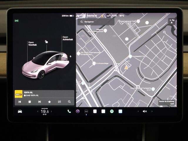 Tesla Model 3 Sport RWD Plus 60 kWh 238 PK! | SOH 88% | Navigatie | Panoramadak | Camera |