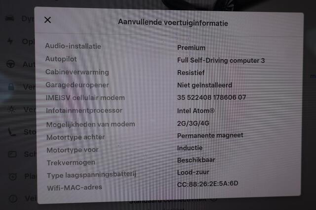Tesla Model 3 Long Range AWD 75 kWh 85% SOH, Autopilot computer 3.0, Trekhaak, Cruise control, Panoramadak