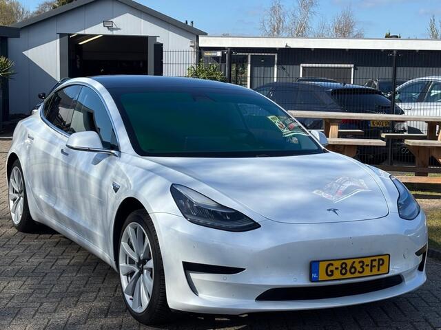 Tesla Model 3 Stnd Parelmoer Wit 60 KWH Autopilot 2019 85.6% SOH