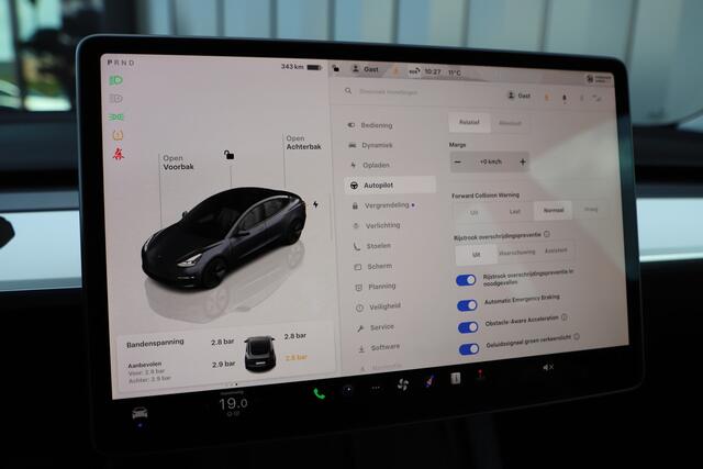 Tesla Model 3 RWD Plus 60 kWh | 283PK | Panoramadak | Stoel/Stuurverw. | Autopilot | Led | Standkachel | 2022.