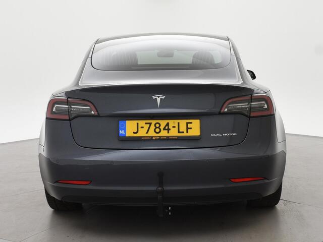 Tesla Model 3 LONG RANGE AWD 75 kWh + TREKHAAK | 560 KM WLTP | 1000 KG TREKGEWICHT OP KENTEKEN