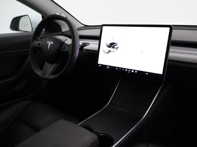 Tesla Model 3 LONG RANGE AWD 75 kWh + CARBON DASHBOARDINLEG | ZWART LEDER | STOELVERW. V+A