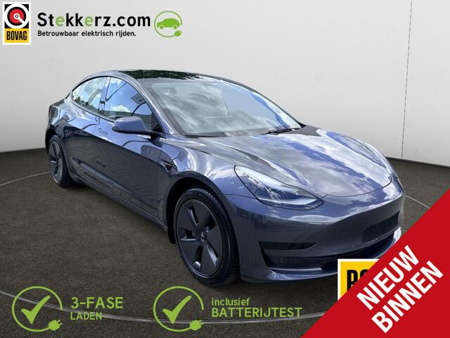 Tesla Model 3 Standard RWD Plus 60 kWh | All-in prijs incl. 12 mnd BOVAG garantie | SOH 95% |