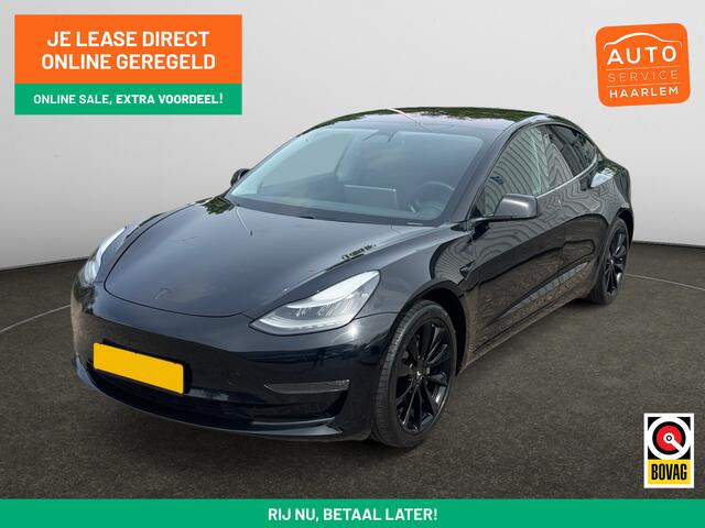 Tesla Model 3 Long Range AWD 75 kWh- SOH 89%, 2x Laadkabels, Performance Pakket, Blackline, Panoramadak