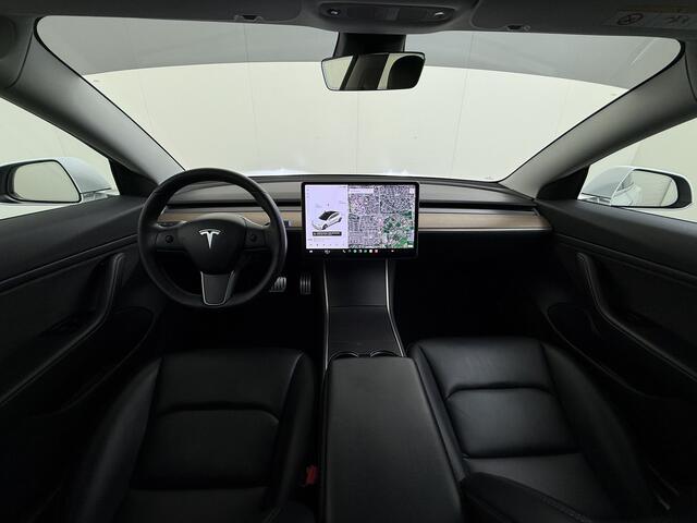 Tesla Model 3 Performance 513PK AWD **FSD** Panoramadak Navi Camera's Leder Stoelverwarming Navi Ecc Adap.Cruise Pdc Led Lmv 20" Google-Maps Elek.Stoelen+Memory Remote App Bediening Premium Audio