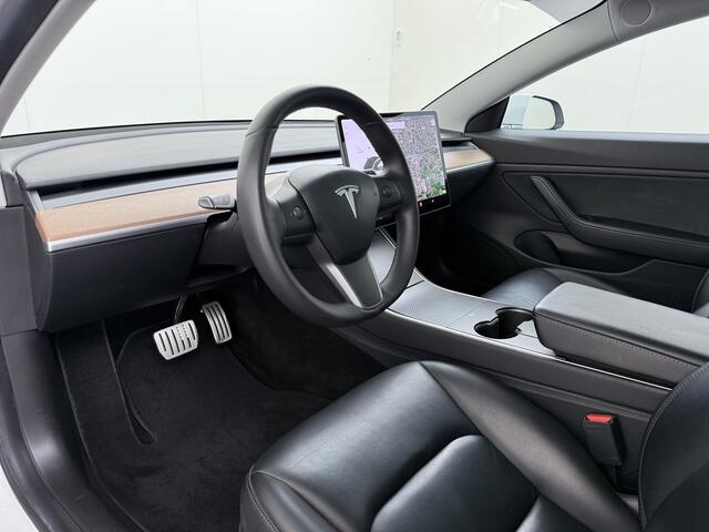 Tesla Model 3 Performance 513PK AWD **FSD** Panoramadak Navi Camera's Leder Stoelverwarming Navi Ecc Adap.Cruise Pdc Led Lmv 20" Google-Maps Elek.Stoelen+Memory Remote App Bediening Premium Audio
