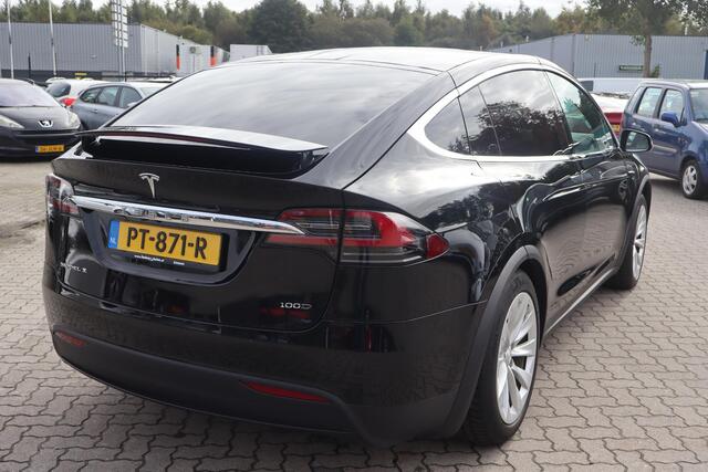 Tesla Model X 100D 86% SOH, BTW Auto, Camera, Trekhaak, Cold weather pakket, Adaptieve Cruise control, CCS, Lederen interieur, BTW Auto