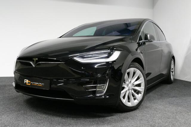 Tesla Model X Long Range / Lederen bekleding / Trekhaak / Autopilot / Carbon pakket / Camera / Stoelen+stuurwiel verwarming / Luchtvering