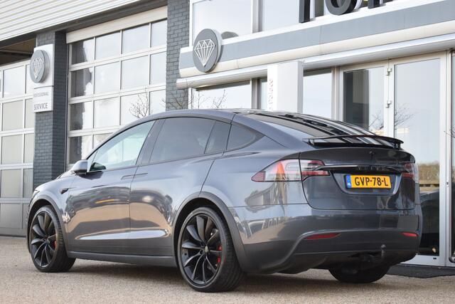 Tesla Model X Performance Ludicrous 7p. Uniek!