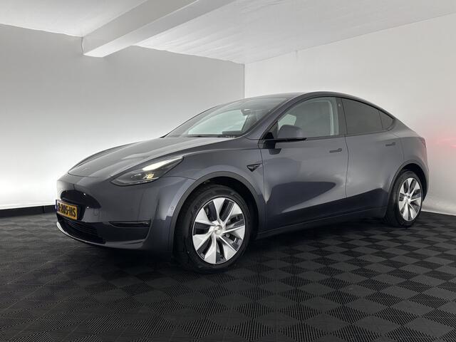 Tesla Model Y Long Range AWD 75 kWh [ 3-Fase ] {SOH-87%} (INCL.BTW) Aut. *PANO-WINDOW | AUTO-PILOT | LUXURY-LEATHER | NAVI-FULLMAP | MATRIX-LED | KEYLESS | CAMERA | DAB+ | HEATED-COMFORTSEATS | PRIVACY-GLASS | 19''ALU*