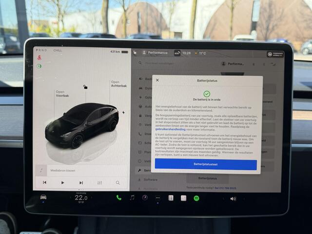 Tesla Model Y Performance AWD 75 kWh VAN ¤38.900,- NU VOOR SLECHTS ¤35.877,- Uw LENTEVOORDEEL ¤3.023,-AUTOPILOT| 21 INCH TURBINE VELGEN| ACHTERBANK VERWARMD| STOEL + STUURVERWARMING |DE HOOGVOLTACCU EN AANDRIJFLIJN GARANTIE TOT 2030 of 192.000KM |