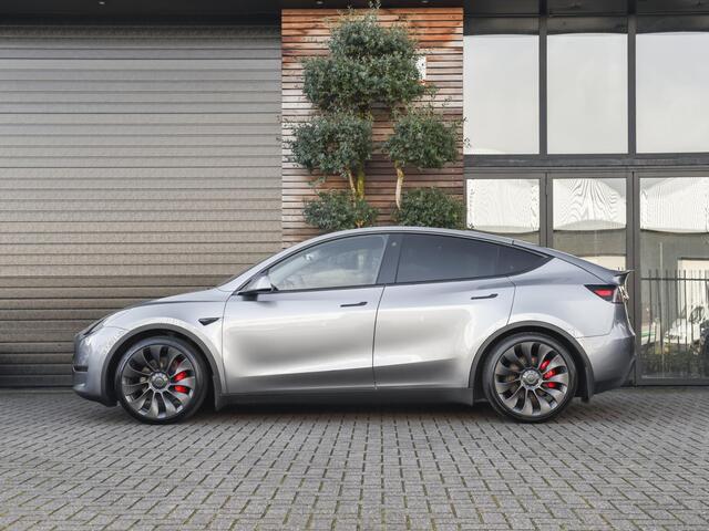 Tesla Model Y Performance AWD 75 kWh Ruim 460Pk, Trekhaak, Panorama, leer, 21 Inch
