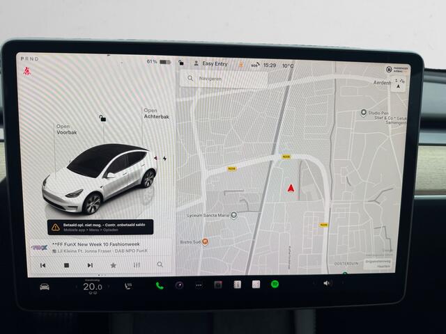 Tesla Model Y RWD 58 kWh SOH 94% Panoramadak, Autopilot, Full Self Driving Fase 3