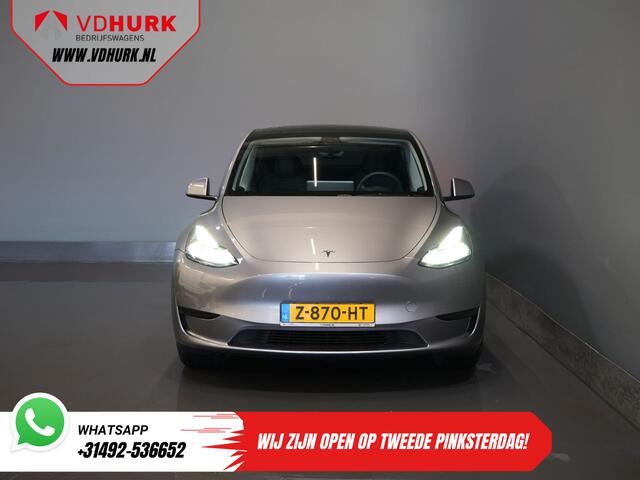 Tesla Model Y 455 Km WLTP (DEMO) Auto Pilot/ Pano/ Memory/ Elek.klep/ Stoelverw./ Navi/ 360 Camera/ Climate/ 20" LMV