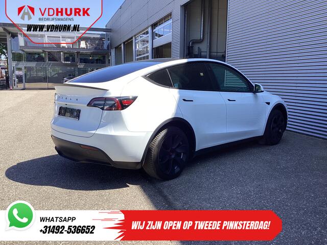 Tesla Model Y Long Range AWD 75 kWh 540 km WLTP MARGE SOH 92%/ Pano/ Warmtepomp/ Adapt.Cruise/ Memory/ Elek.klep/ Stoelverw./ Navi/ 360 camera/ Climate/ 19"LMV