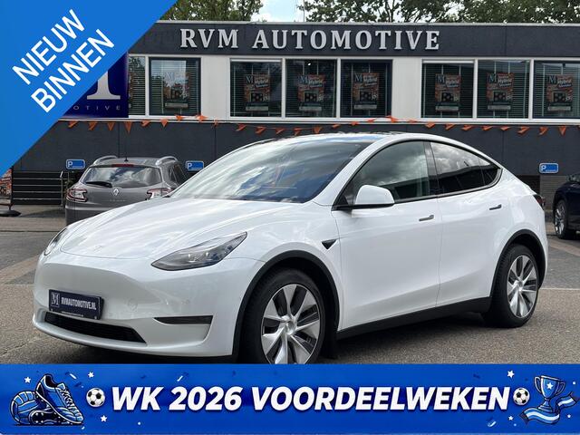Tesla Model Y Long Range AWD 75 kWh SOH 95% | VAN: 39.900,- VOOR: 37.770,- UW WKVOORDEEL: 2.130,-| TESLA FABRIEKSGARANTIE TOT 2027 | FABRIEKSGARANTIE OP ACCU & AANDRIJFLIJN TOT 2032 OF 192.000 KM| BTW VERREKENBAAR